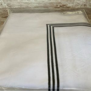 Luxury Holiday Gift! NWT! Schweitzer Linen Hampton Court King Duvet Cover Italy